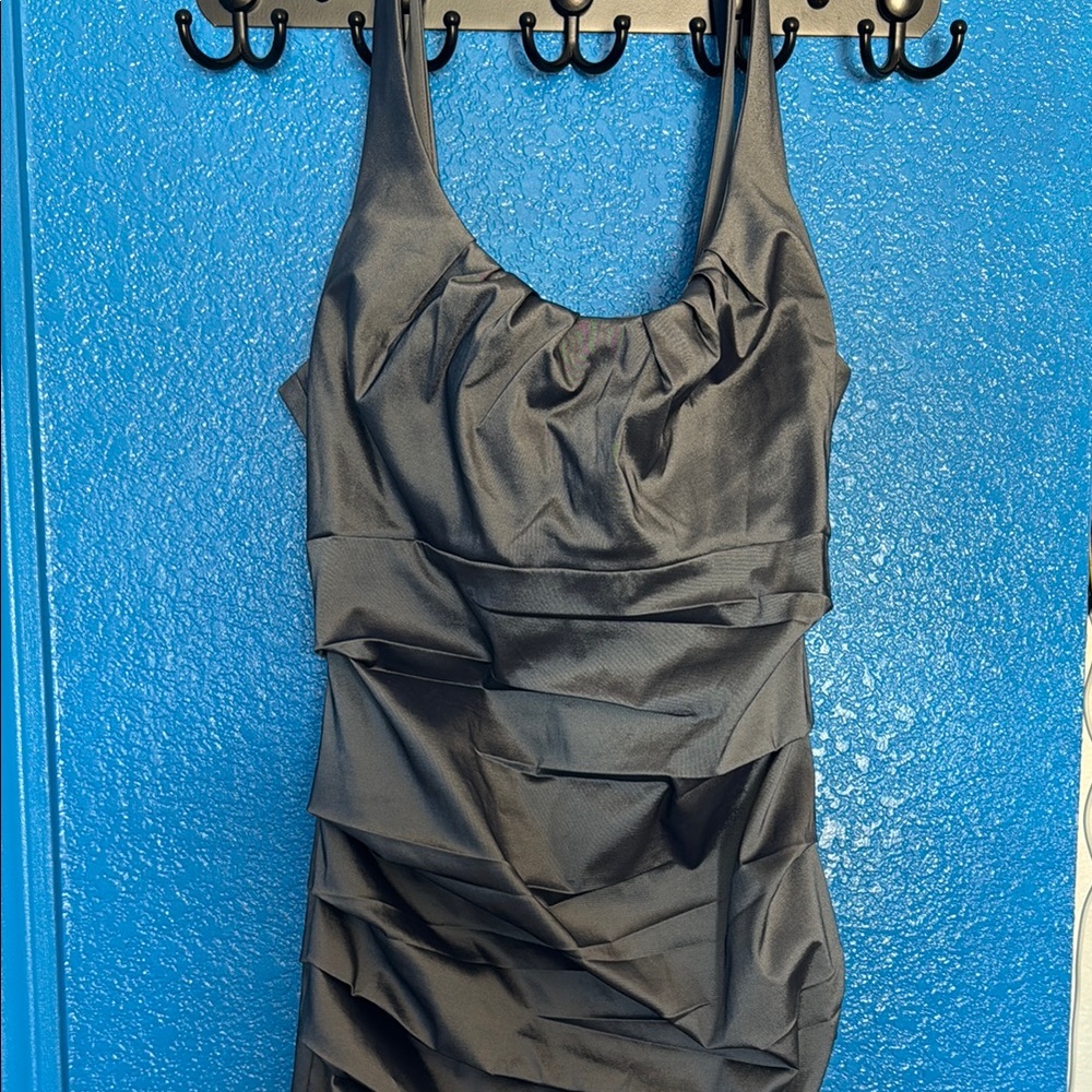 Melrose Gray Sleeveless Dress
